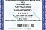 职业健全安全治理系统认证
